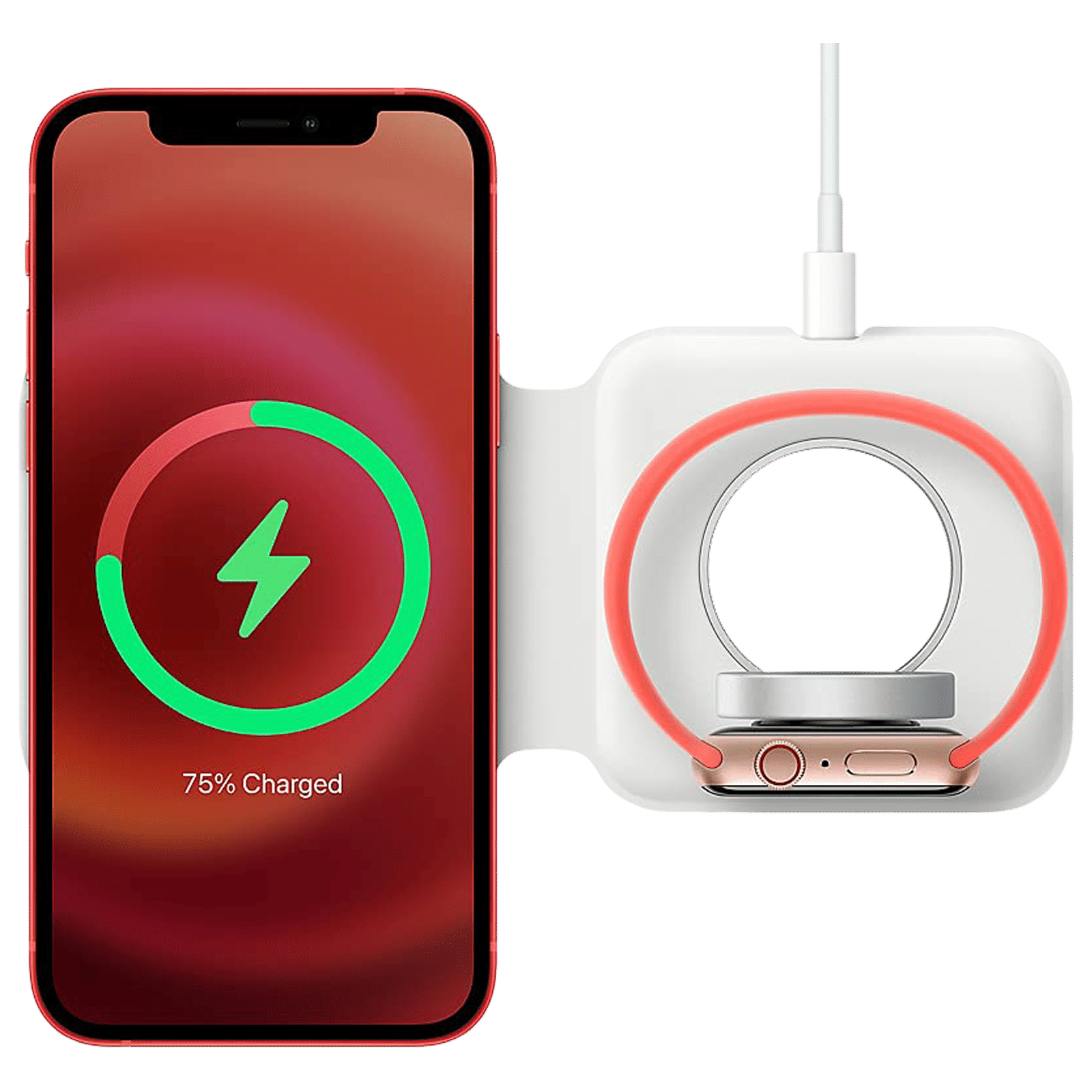 Buy Apple MagSafe Duo Charger (USB-C to Lightning Cable, Foldable
